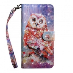 Kotelot Samsung Galaxy A50 Owl The Painter