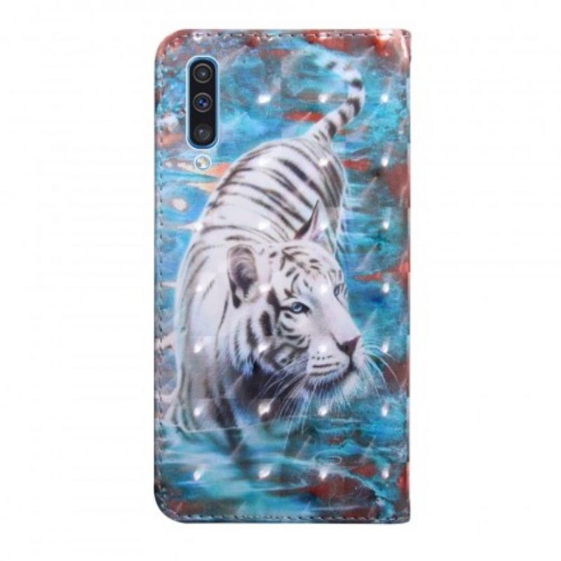 Kotelot Samsung Galaxy A50 Tiger In The Water