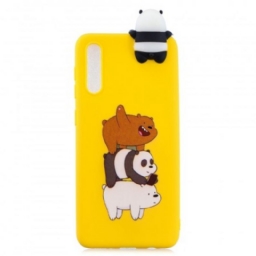 Kuori Samsung Galaxy A50 Funny Animals 3d