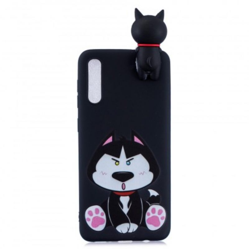 Kuori Samsung Galaxy A50 Funny Dog 3d