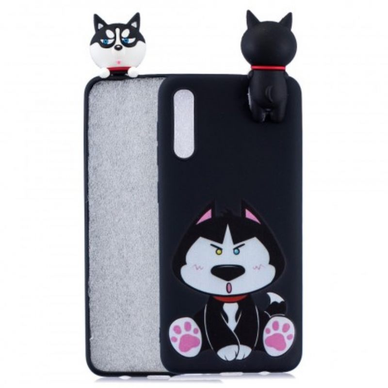 Kuori Samsung Galaxy A50 Funny Dog 3d