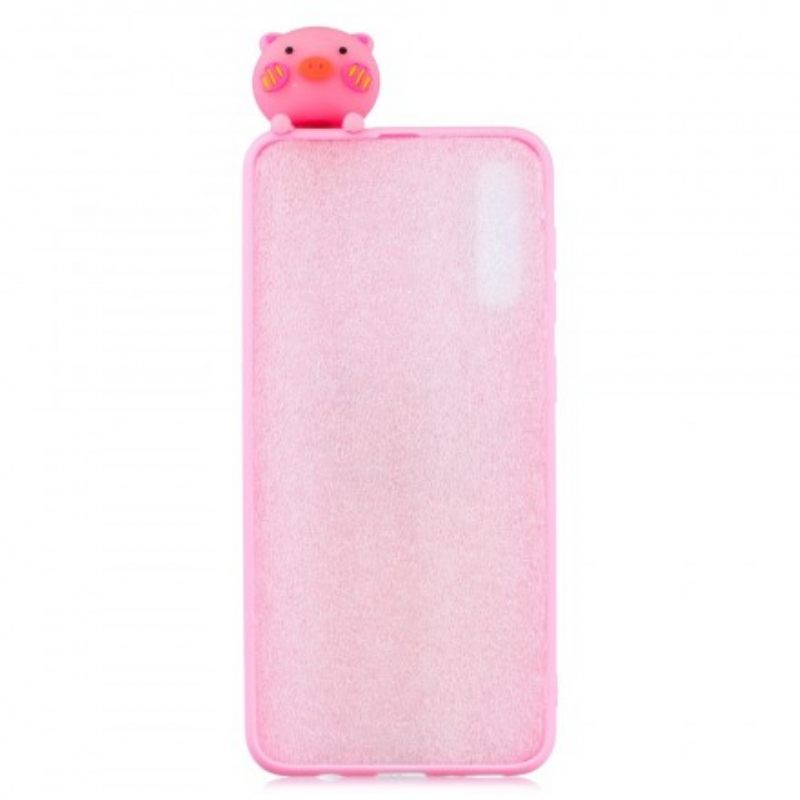 Kuori Samsung Galaxy A50 Funny Pig 3d