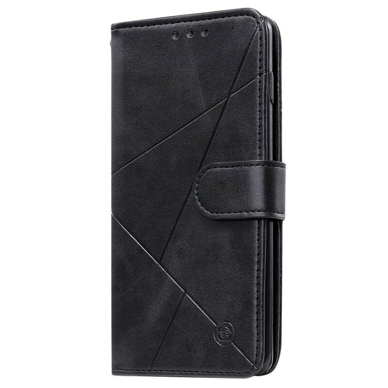 Nahkakotelo Samsung Galaxy A50 Faux Leather Timantit