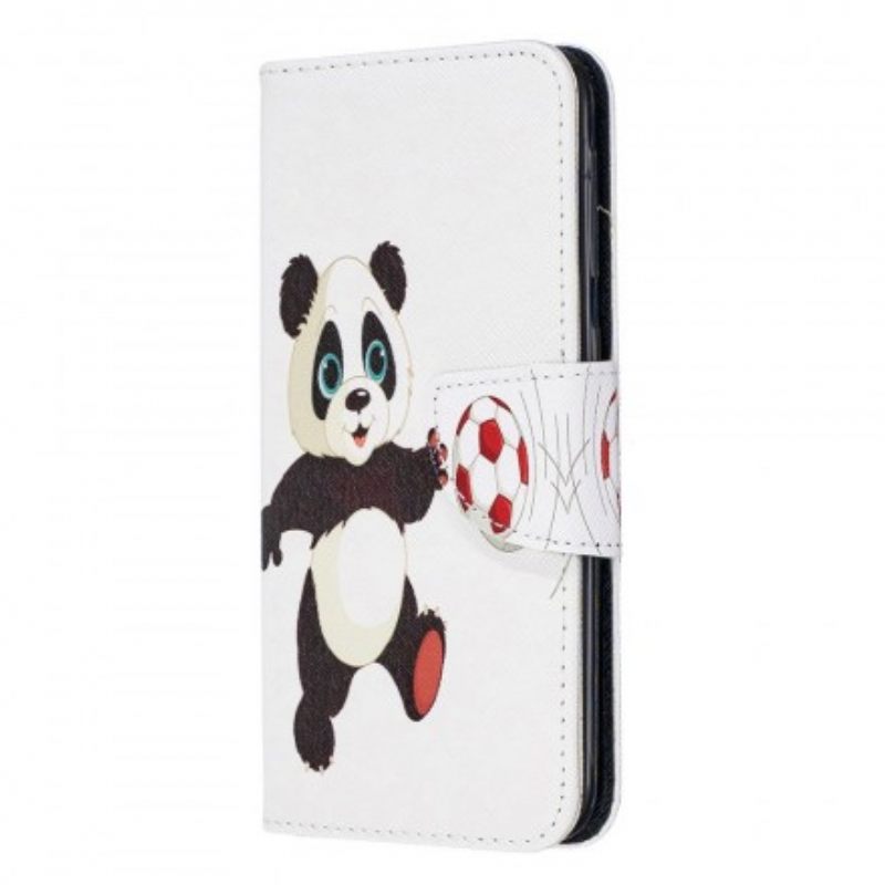 Flip Case Samsung Galaxy A20e Panda Foot