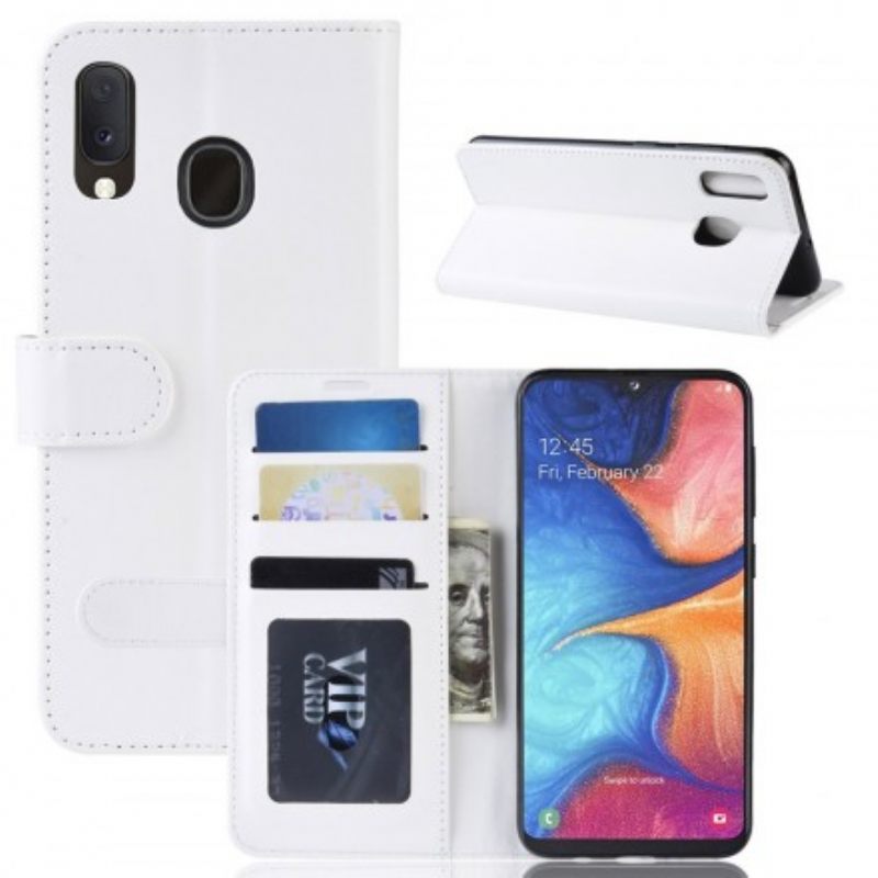 Kotelot Samsung Galaxy A20e Faux Leather Ultra