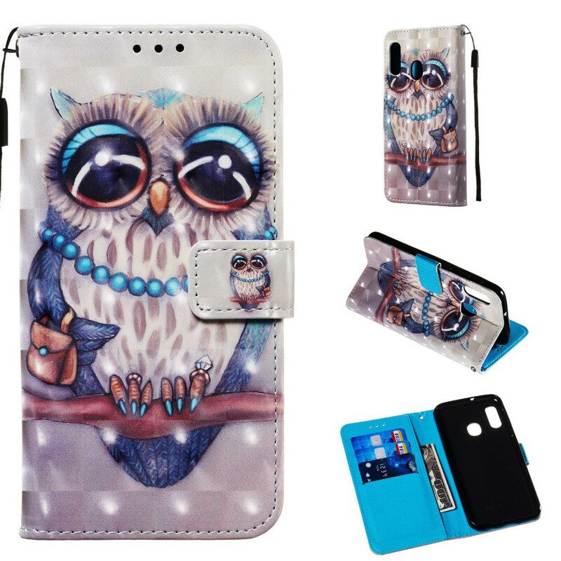 Kotelot Samsung Galaxy A20e Neiti Owl