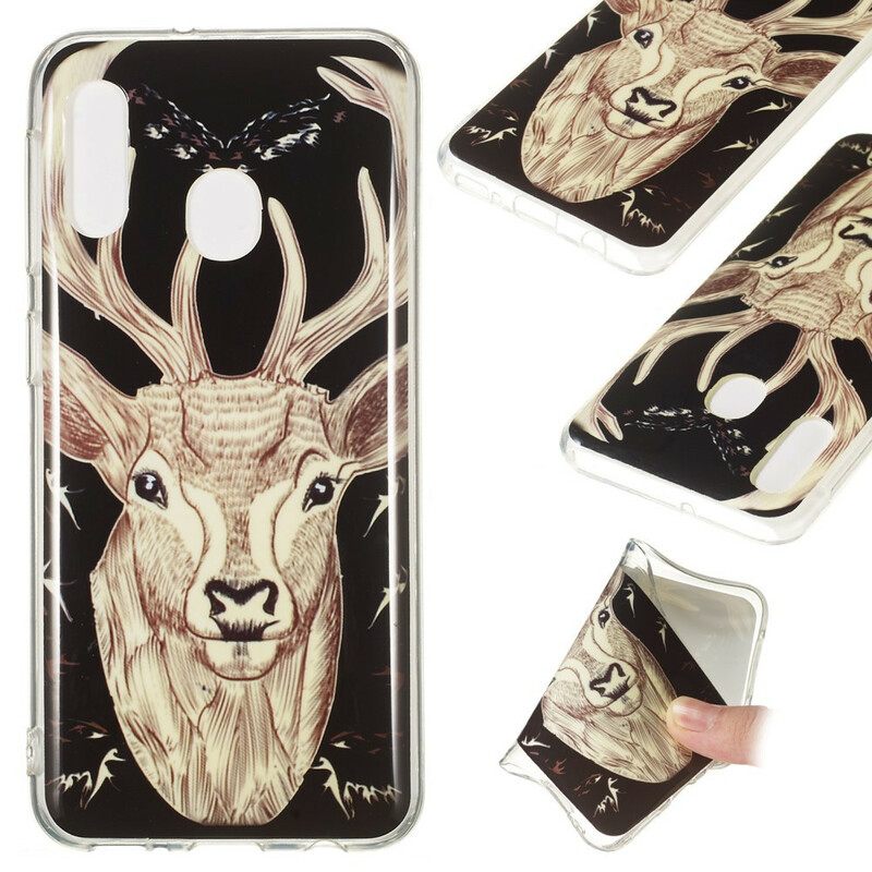 Kuori Samsung Galaxy A20e Fluorescent Majestic Stag