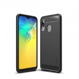 Kuori Samsung Galaxy A20e Harjattu Hiilikuitu Mofi