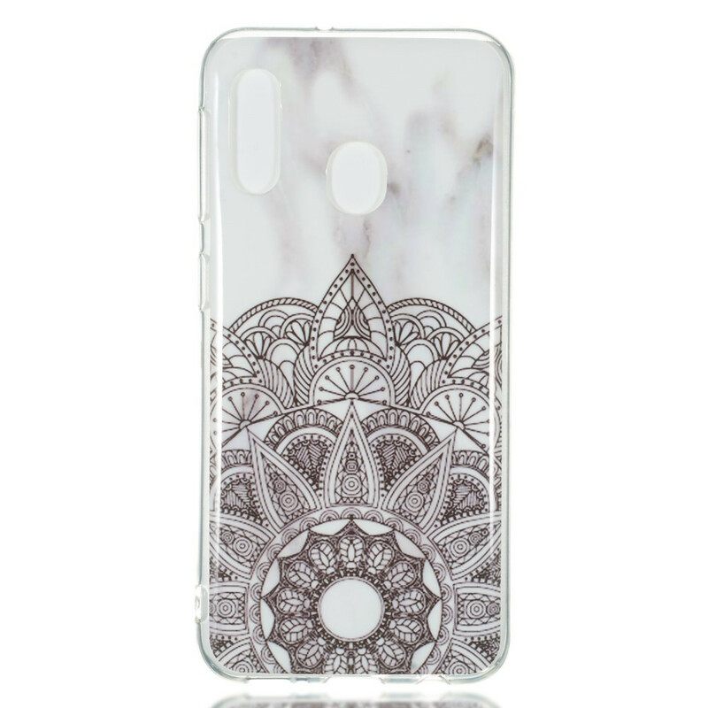 Kuori Samsung Galaxy A20e Marmoroitu Mandala