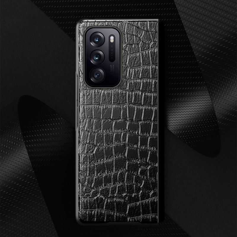 Kuori Oppo Find N Crocodile Skin Effect