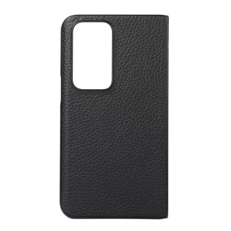 Kuori Oppo Find N Genuine Leather Lychee Design