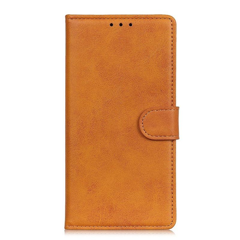 Flip Case Xiaomi Redmi Note 12 Pro Plus Matta Keinonahka