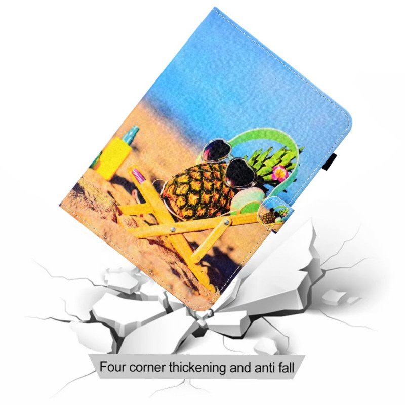 Flip Case Samsung Galaxy Tab A8 Beach Fun