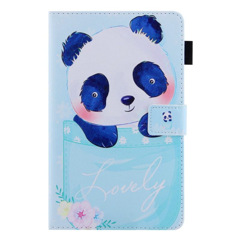 Flip Case Samsung Galaxy Tab A8 Ihana Panda