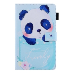 Flip Case Samsung Galaxy Tab A8 Ihana Panda