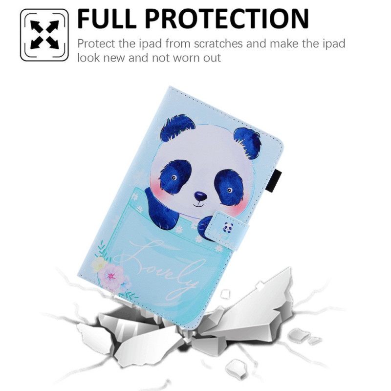 Flip Case Samsung Galaxy Tab A8 Ihana Panda