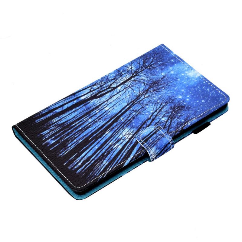 Flip Case Samsung Galaxy Tab A8 Night Forest