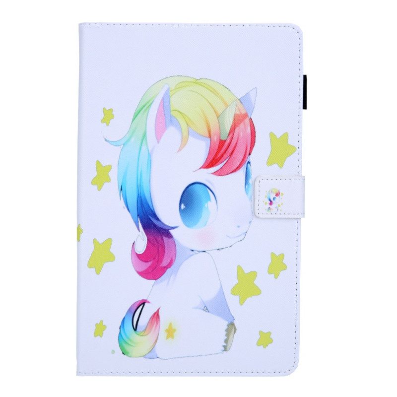 Flip Case Samsung Galaxy Tab A8 Unicorn