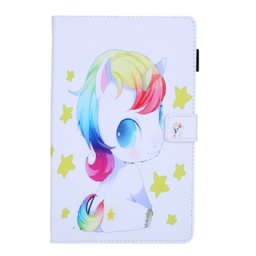 Flip Case Samsung Galaxy Tab A8 Unicorn