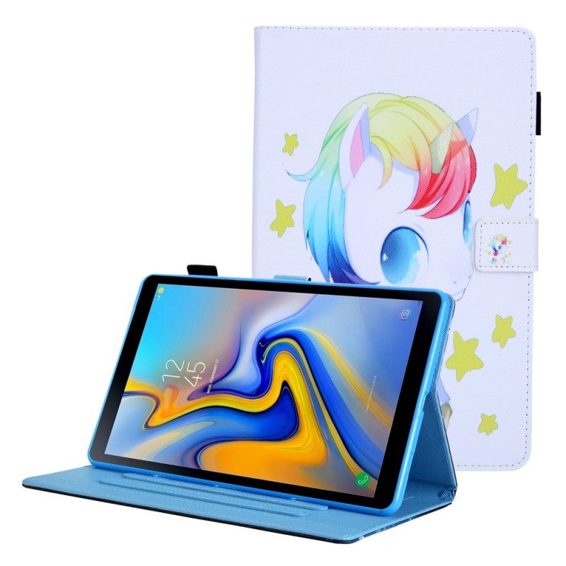 Flip Case Samsung Galaxy Tab A8 Unicorn