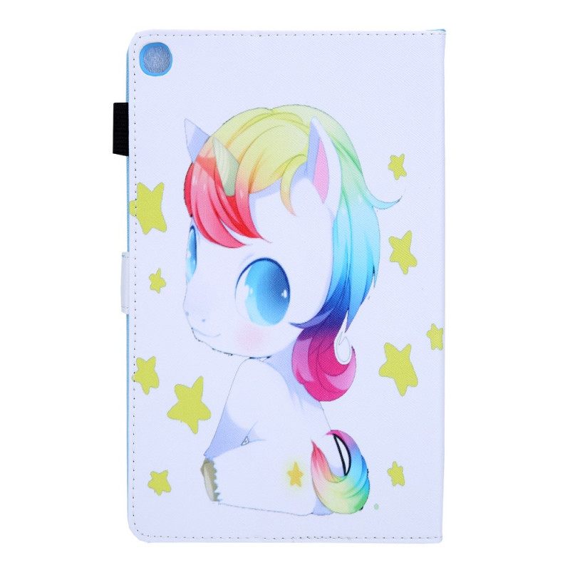 Flip Case Samsung Galaxy Tab A8 Unicorn