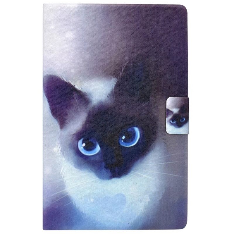 Kotelot Samsung Galaxy Tab A8 Blue Eyes Cat