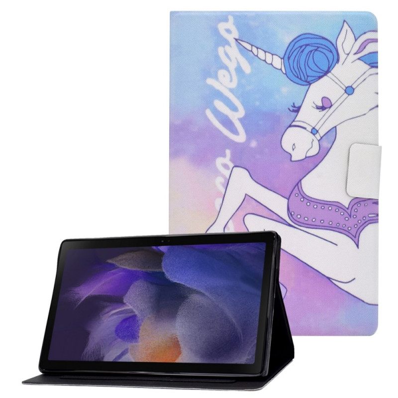 Kotelot Samsung Galaxy Tab A8 Fantastic Unicorn