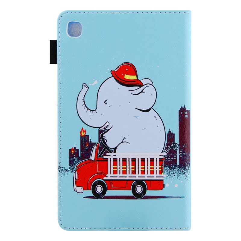 Kotelot Samsung Galaxy Tab A8 Firefighter Elephant