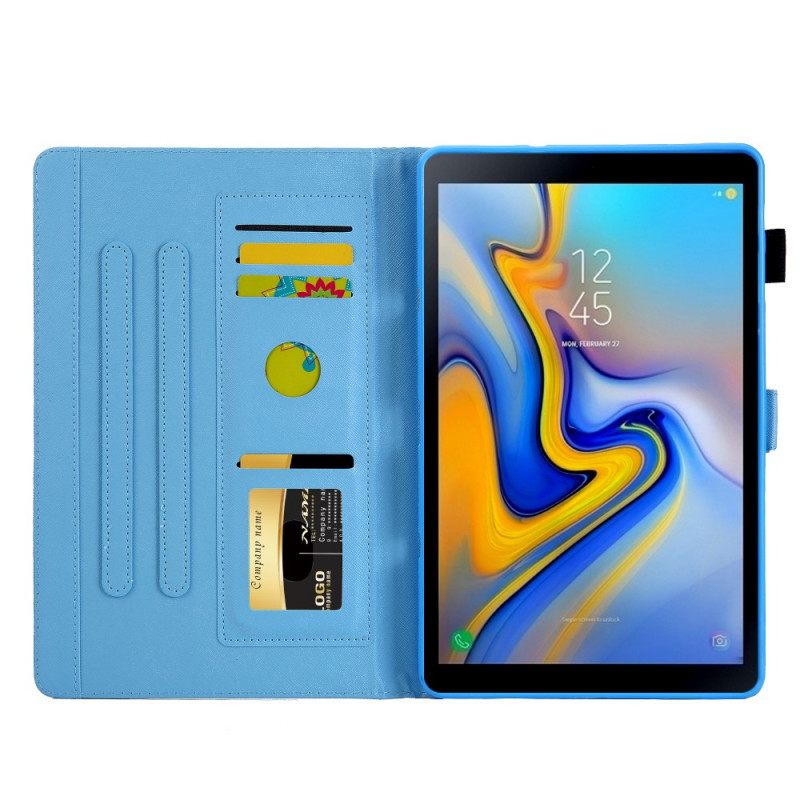 Kotelot Samsung Galaxy Tab A8 Monivärinen Puu