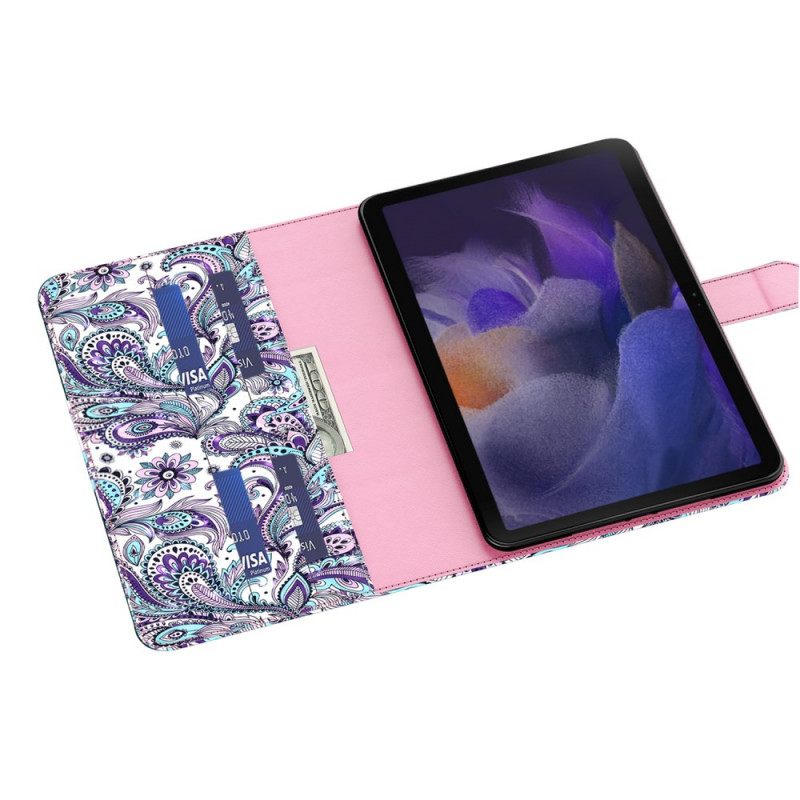 Kotelot Samsung Galaxy Tab A8 Paisley Kuvio