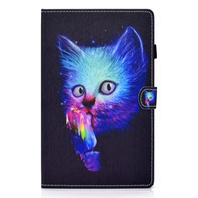 Kotelot Samsung Galaxy Tab A8 Psycho Cat