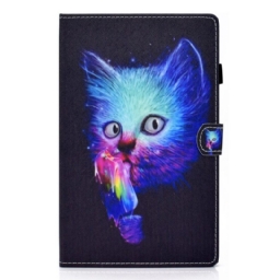 Kotelot Samsung Galaxy Tab A8 Psycho Cat