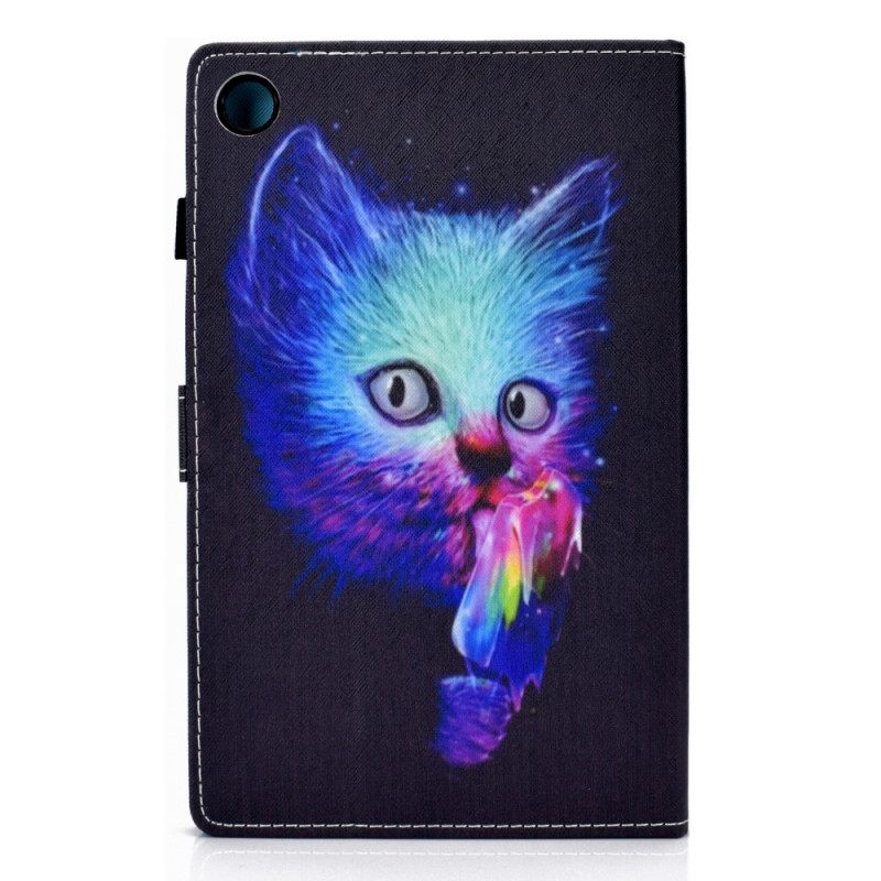 Kotelot Samsung Galaxy Tab A8 Psycho Cat