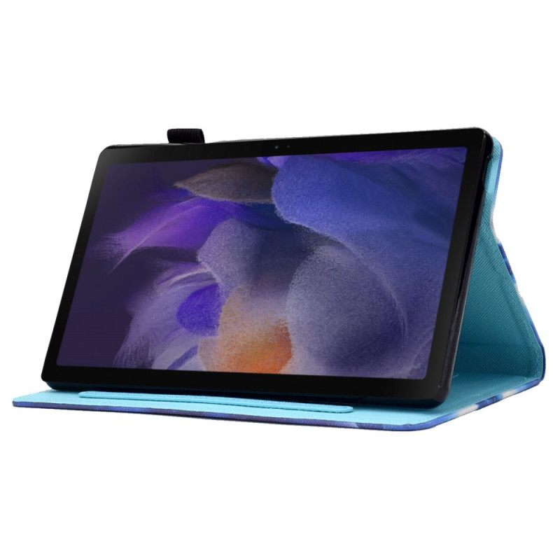 Kotelot Samsung Galaxy Tab A8 Rainbow Butterflies