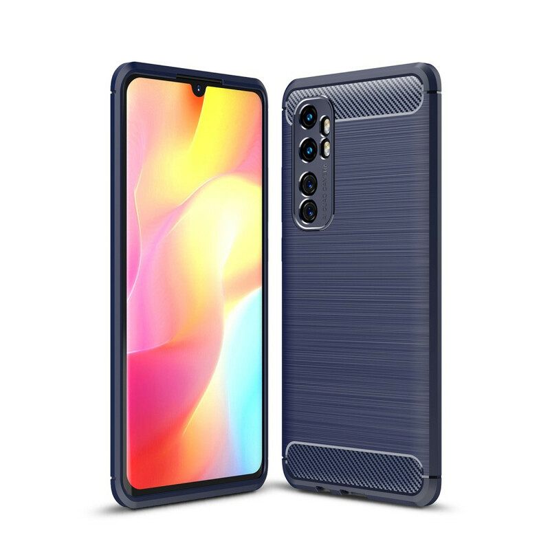 Case Xiaomi Mi Note 10 Lite Harjattu Hiilikuitu