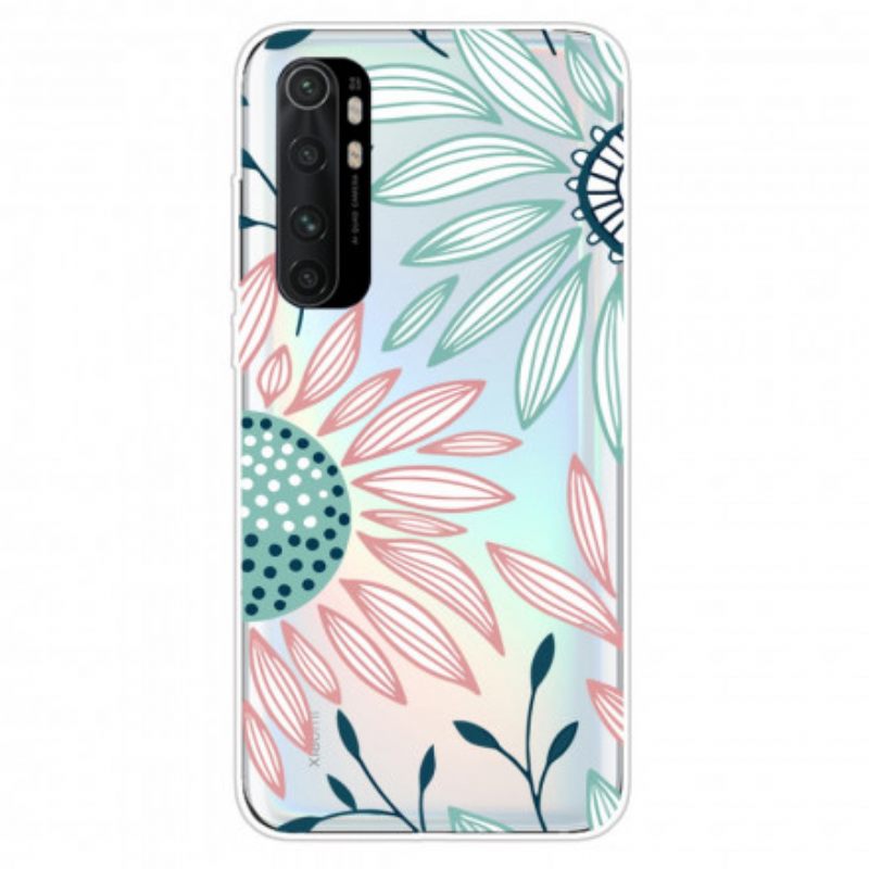 Case Xiaomi Mi Note 10 Lite Pure Rose Flower