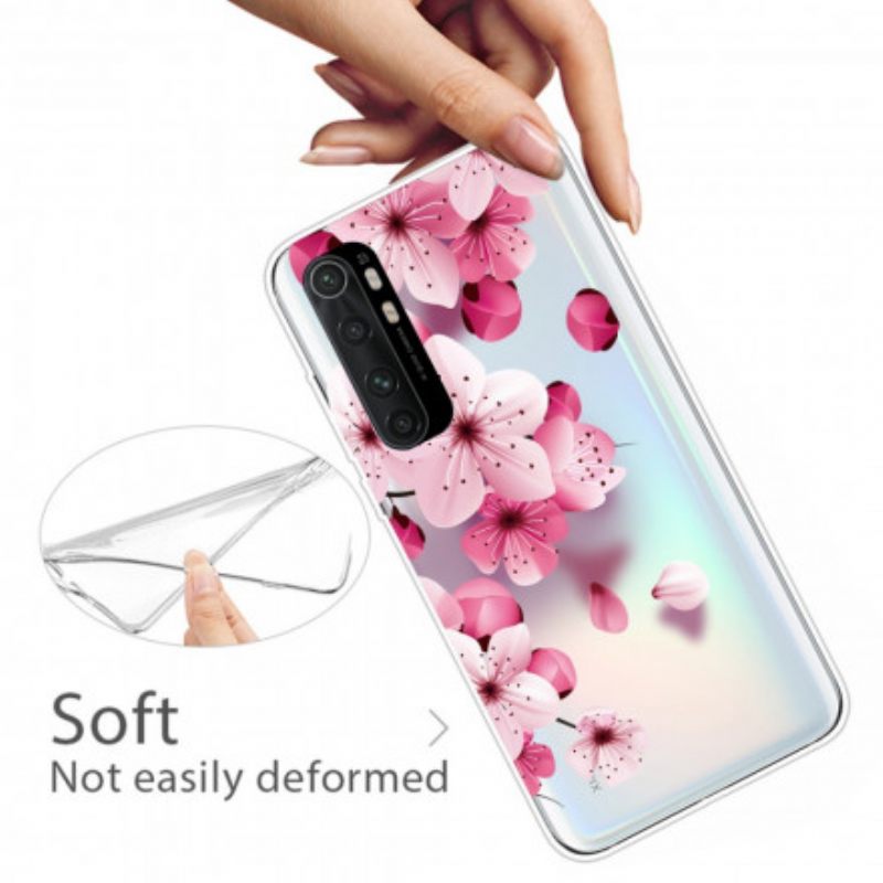 Case Xiaomi Mi Note 10 Lite Pure Rose Flower