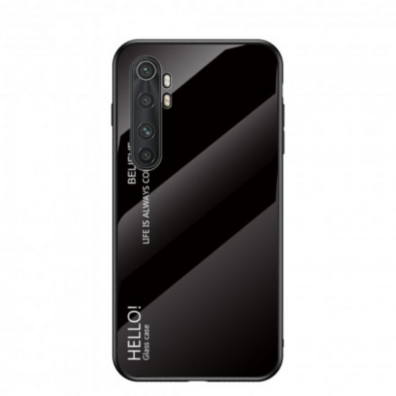 Case Xiaomi Mi Note 10 Lite Tempered Glass Hei