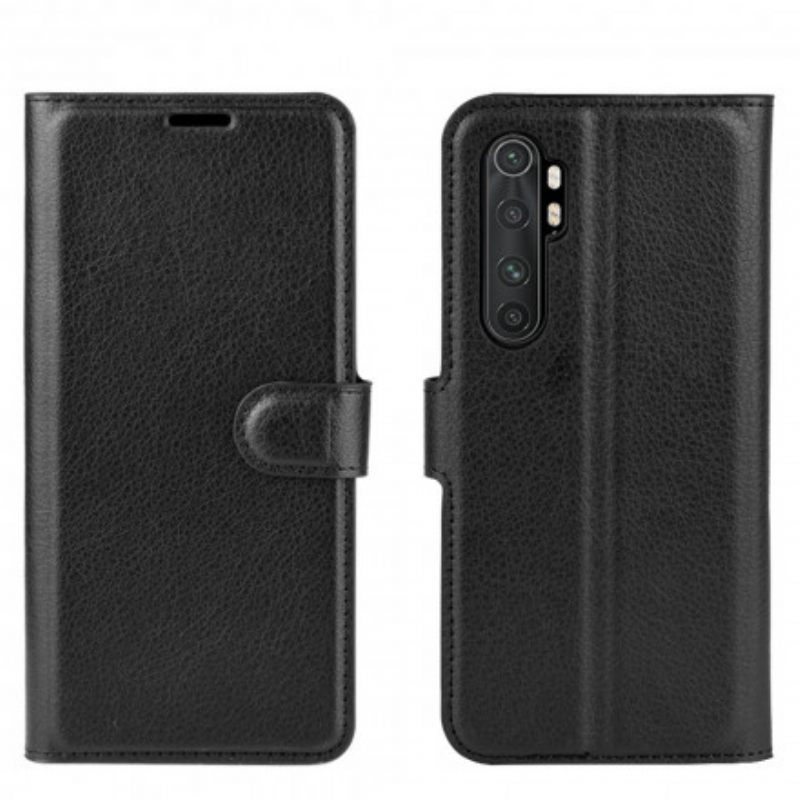 Kotelot Xiaomi Mi Note 10 Lite Classic Faux Leather