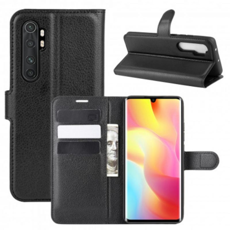 Kotelot Xiaomi Mi Note 10 Lite Classic Faux Leather