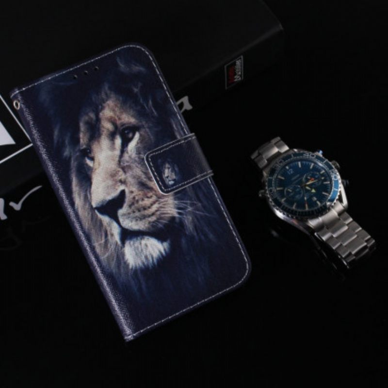 Kotelot Xiaomi Mi Note 10 Lite Dreaming Lion