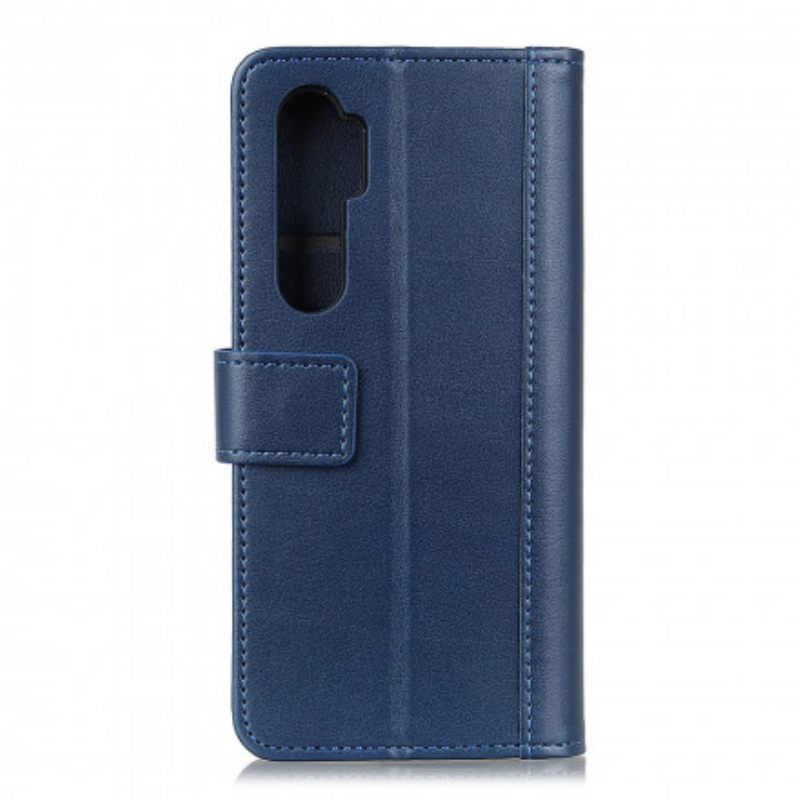 Kotelot Xiaomi Mi Note 10 Lite Split Leather Versio