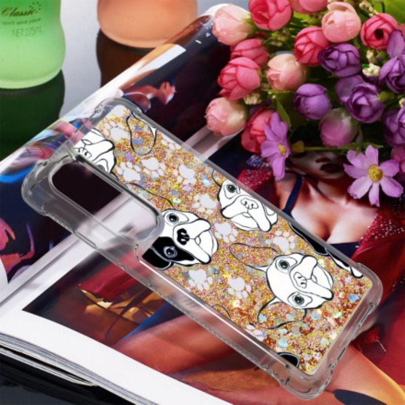 Kuori Xiaomi Mi Note 10 Lite Mr Dog Glitter