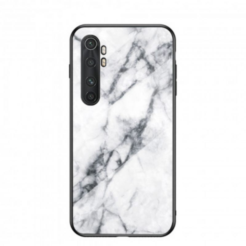 Kuori Xiaomi Mi Note 10 Lite Tempered Glass Marble Colors