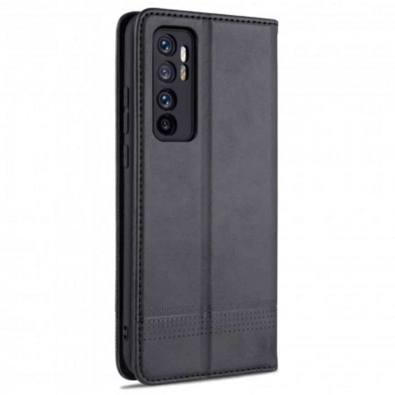 Puhelinkuoret Xiaomi Mi Note 10 Lite Kotelot Flip Style Leather Azns