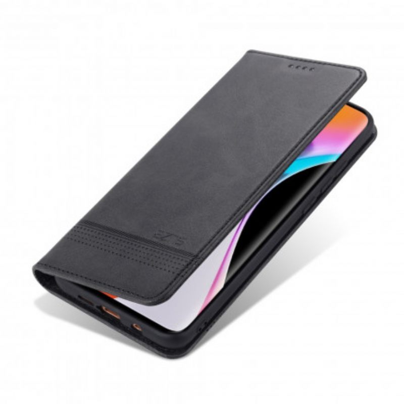 Puhelinkuoret Xiaomi Mi Note 10 Lite Kotelot Flip Style Leather Azns