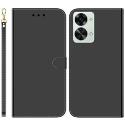 Kotelot OnePlus Nord 2T 5G Faux Leather Mirror Effect