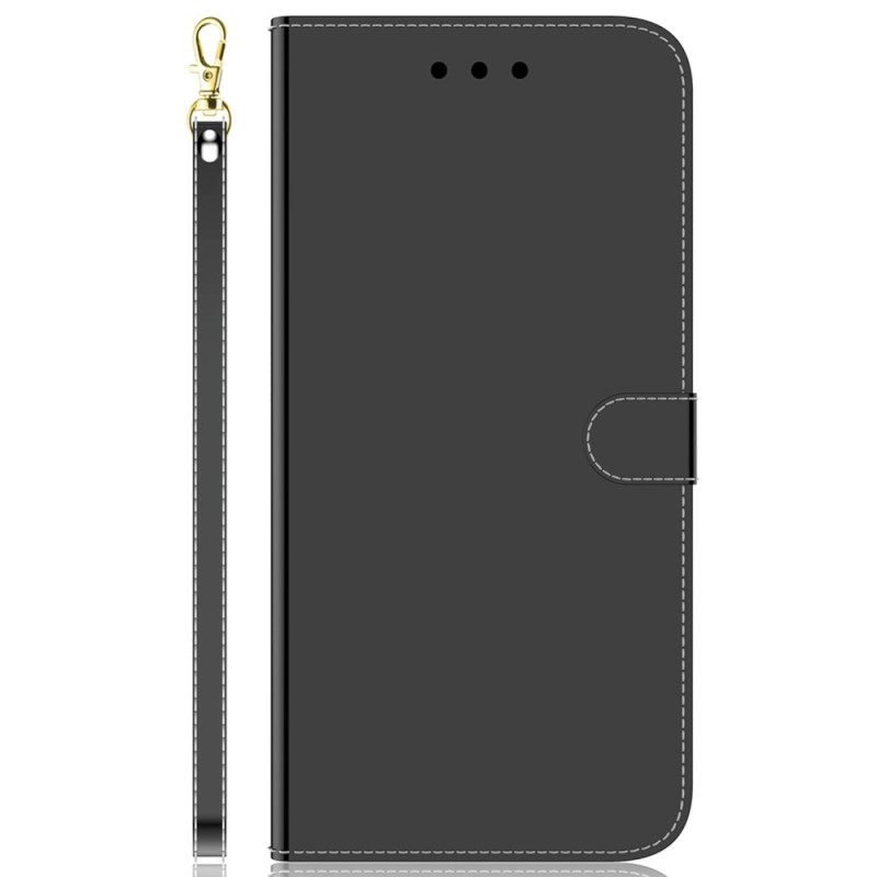 Kotelot OnePlus Nord 2T 5G Faux Leather Mirror Effect