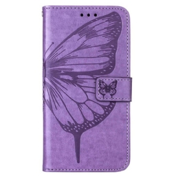 Kotelot OnePlus Nord 2T 5G Suojaketju Kuori Artistic Butterfly Kaulanauhalla