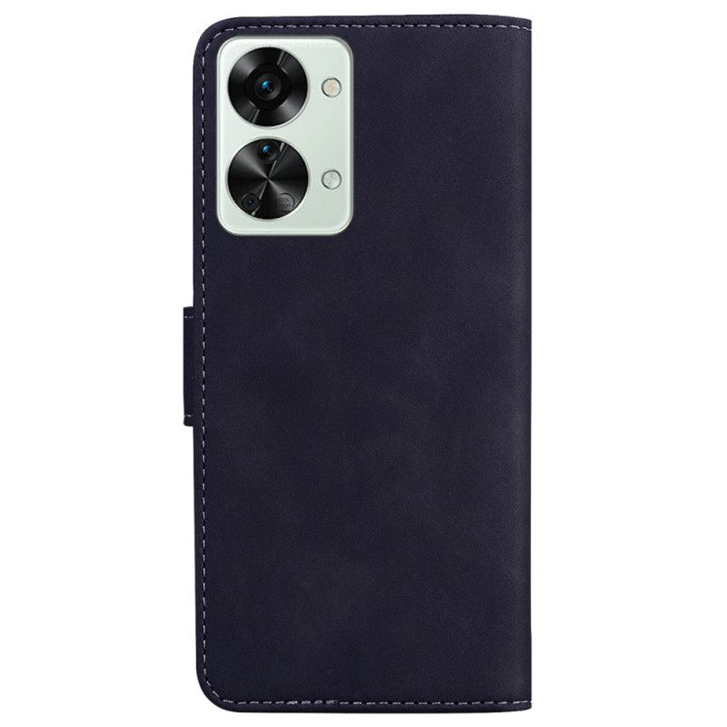 Nahkakotelo OnePlus Nord 2T 5G Classic Faux Leather